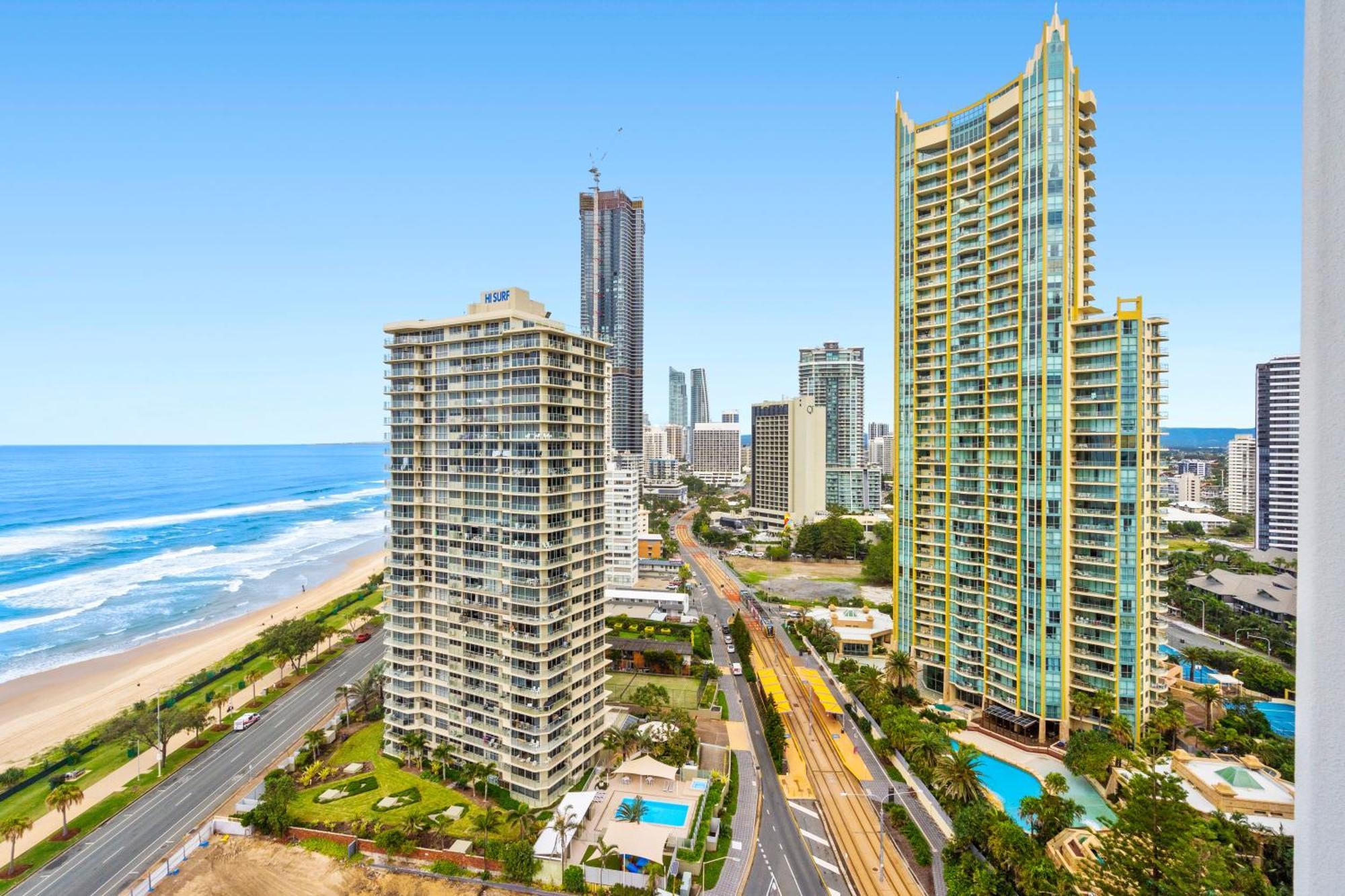 Апартаменти Rhapsody Surfers Paradise Beachfront Sleeps 6 - Optimise Bnb Голд-Кост Екстер'єр фото